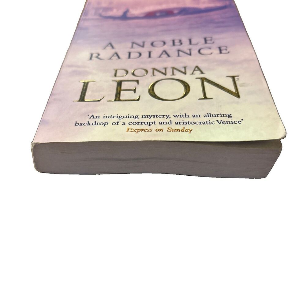 A Noble Radiance: (Brunetti 7) by Donna Leon 1999 PB Arrow Books UK - Picture 2 of 8